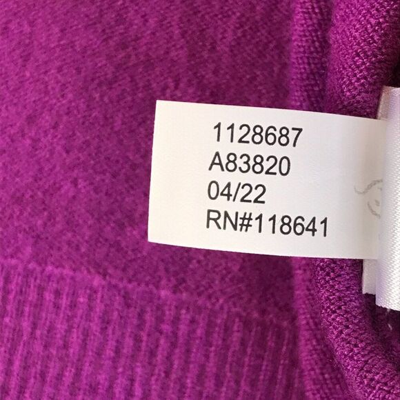 Lane Bryant Fitted 3/4-Sleeve Twist-Front Cutout Sweater Women's Plus Size 22/24 - Picture 12 of 12